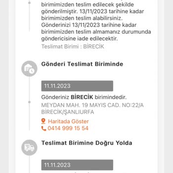 MNG Kargo Sipariş Teslim Etmeme