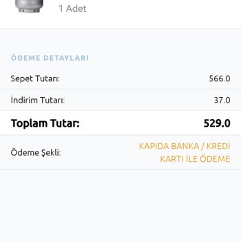 Aygaz Tüp Siparişim Gönderilmiyor