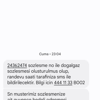 Bursa Gaz, Damga Vergisi Bilgilendirilmedi, Bağlantı Kurulmadı