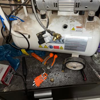 Kuletaş Kompresör 24 Litre Sessiz Kompresör Kalitesiz Çekvalf