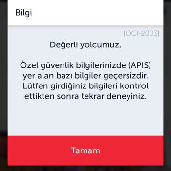 THY'yla 3 Ayrı Uçuş, 3 Ayrı Biniş Kartı Oluşturamama Sorunu...