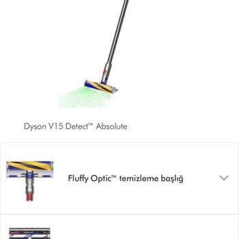 Dyson V15 Detect Absolute Eksik Parça Gönderimi