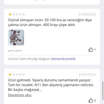 N11 Sahte Ürün Sattırıyor