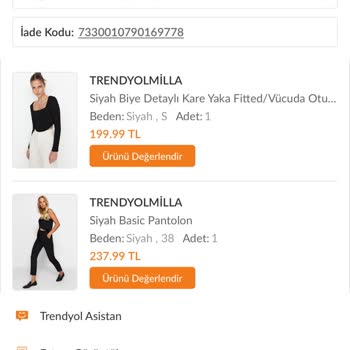 Trendyol Milla Reddedilen İadelerimi Göndermiyor
