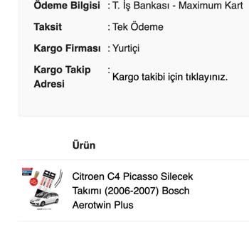 Sileceksepeti.com Yanlış Ürün Gönderimi