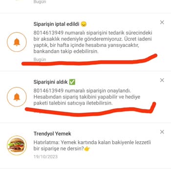 Trendyol Ücreti Alınan Ürünüm Stokta Var İken İptal Edildi!