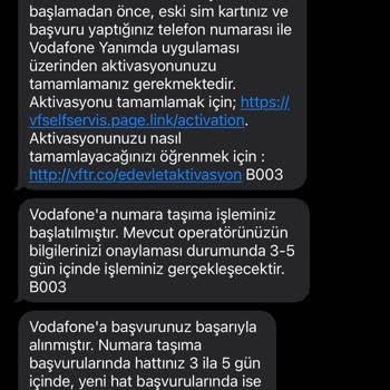 Vodafone Numara Taşınmada 3 Haftadır Bekletiliyorum