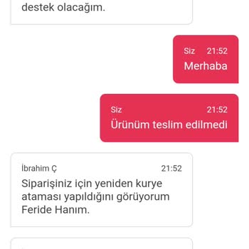 Yemeksepeti Eksik Ürün Teslimatı