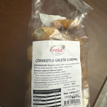 Mia Gurme Galetada Tat ve Koku Var