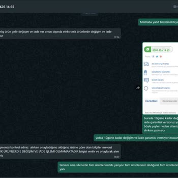 Online-yedekparca.com İade Kabul Etmemesi