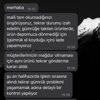 Fushya Türkiye Den Verdiğim Sipariş 1 Aydır Elime Ulaşmadı