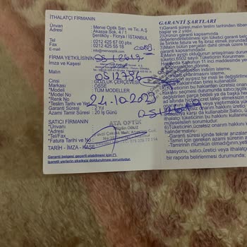 Ata Optik Osse Optik Gözlük Sapını Kırılması