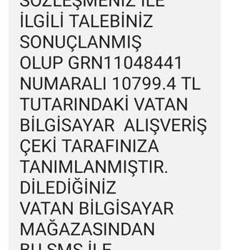 Vatan Bilgisayar Telefonumu Acil İstiyorum