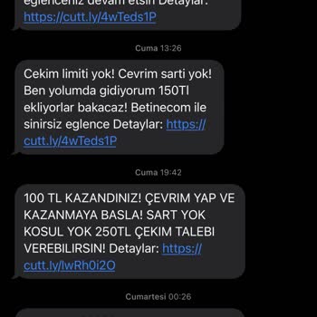 Turkcell İstenmeyen Bahis SMS'leriyle Başım Dertte