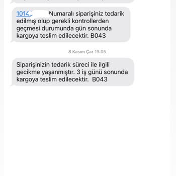 Saat Ve Saat Firması Ürünü Kargolamıyor