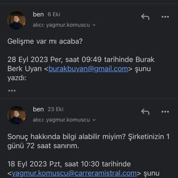 Carrera Fitness & Spa Mistral Üyelik İptali, Ücret İadesi Yalanı