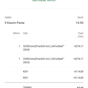 Google Play, Onaylanan Geri Ödemenin Ücretini Yatırmadı