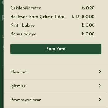 Betelli Çekim Talebi Hakkında