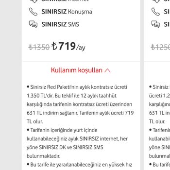 Vodafone İnternet Paketi Hayal Kırıklığı