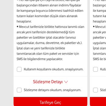 Vodafone İnternet Paketi Hayal Kırıklığı