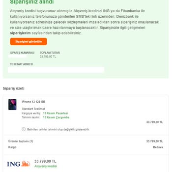 Hepsiburada, Bilgi Vermeden Siparişimi İptal Etti Beni Zarara Uğrattı