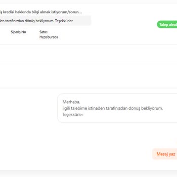 Hepsiburada, Bilgi Vermeden Siparişimi İptal Etti Beni Zarara Uğrattı