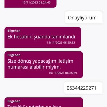 QNB Müşteri Temsilcisi Ek Hesabımı Kapattı