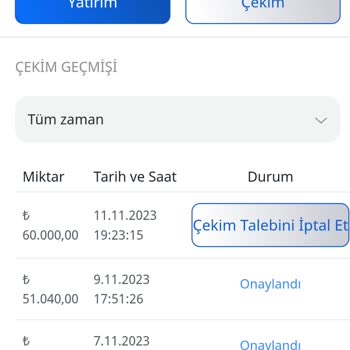 BtcBahis İşlemde Bekleyen Çekim