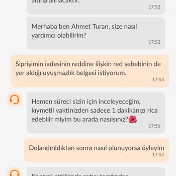 Trendyol - Yanıltıcı Ürün Açıklamaları Ve İade Sürecindeki Sorumsuzluk