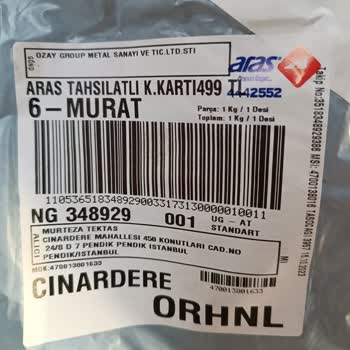 Ödemeyi Alan Aras Kargo Acil Çözüm