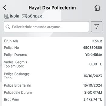 Ziraat Bankası Onayım Dışında Türkiye Sigortanın Poliçe Düzenlemesi