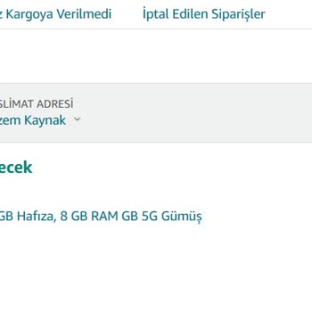 Amazon Faturamda IMEI Numarası Yazmasını İstememe Rağmen Yazmıyor!