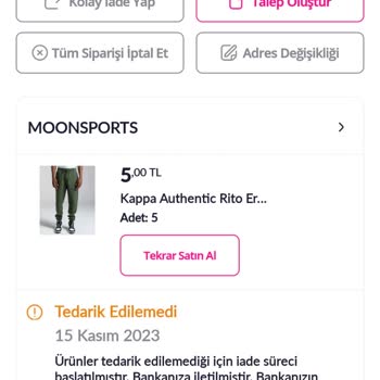 Pazarama Ürünü İptal Ettiler