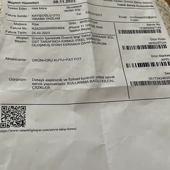 Vatan Bilgisayar İPhone 11 Bozup Göndermeleri