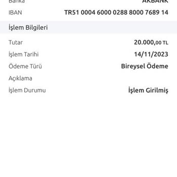Yapı Kredi Bankası Yanlış Para Gönderimi İade Talebi Sorunu