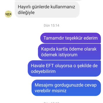 Sevil Giyim Online Alışverişte İletişim Ve Ödeme Seçenekleri Sorunu