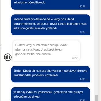 Allianz Hayat ve Emeklilik Allianz BES Ödemesini Yapmaması
