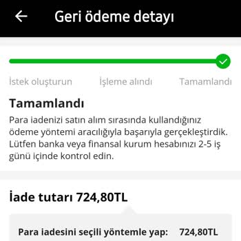 Aliexpress Para İadesi Gelmedi