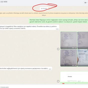 Vatan Bilgisayar İade Sürecinde Mağdur Ediyor...