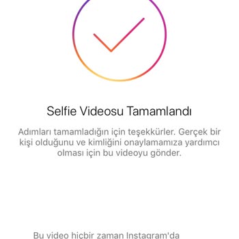 Instagram'a Biyometrik Foto Yükledim Giriş Yapamıyorum Onaylanmıyor