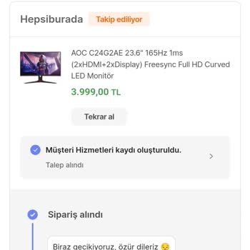 Hepsiburada Satıcı Sorunu Kargo