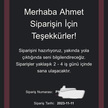 Pandora Mücevher Sipariş Hakkında Bilgi Sahibi Olmayışım