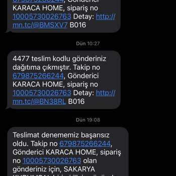 MNG Kargo Teslimat Başarısız Diyor