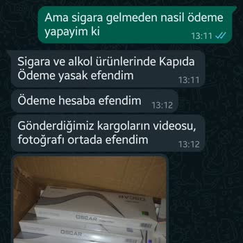 Desteksigara.com Dan Sigara Sipariş Verdim.