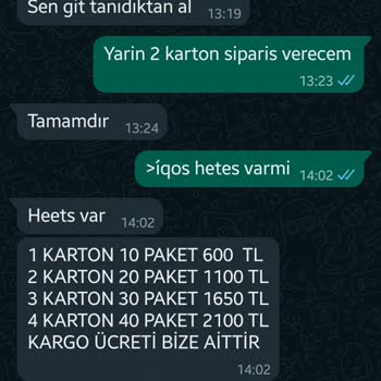 Desteksigara.com Dan Sigara Sipariş Verdim.