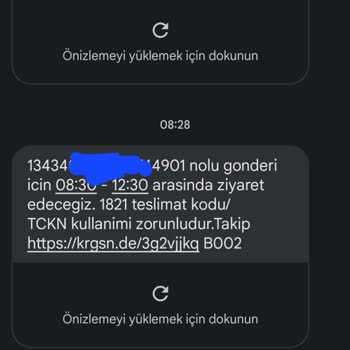 Kargomsende Kargomu Getirmeden İadeye Vermiştir.