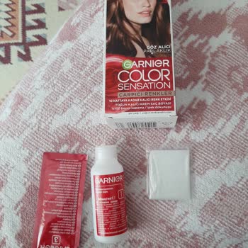 Garnier Saç Boyasından Boya Çıkmadı