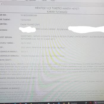 Mondy Shop Ürün Tarafımıza Gönderilmedi. Paramız İade Edilmedi