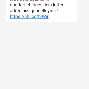 Kargo Adına Şüpheli İşlem