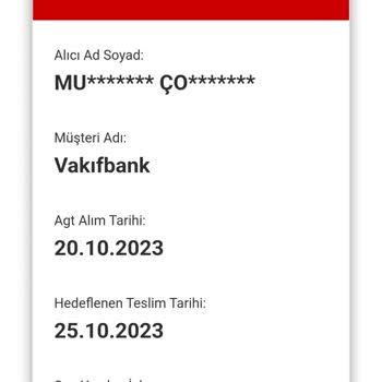 AGT Kurye 1 Aydır Kargo Teslimatı Yapamadı